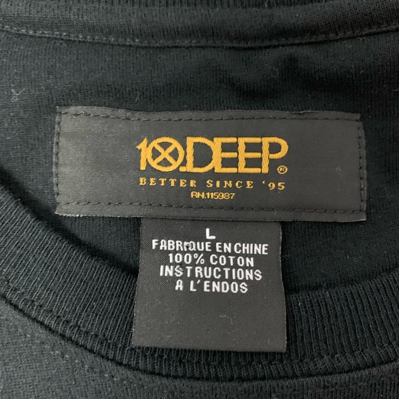 10 Deep All over print size L shirt - Picture 3 of 3
